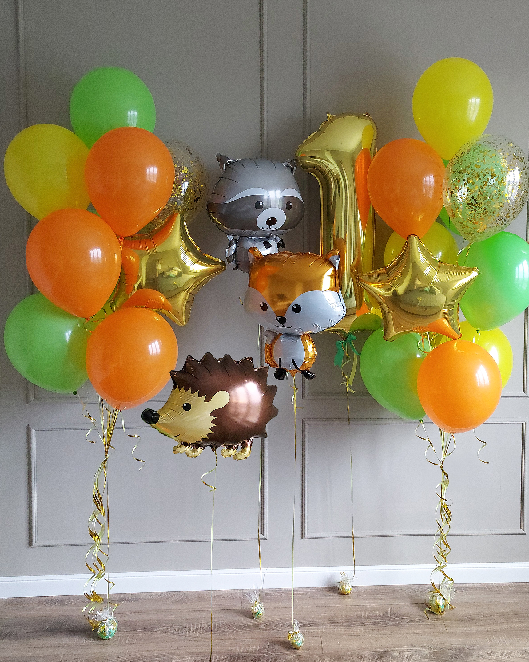 Готовое оформление "Лесные друзья"